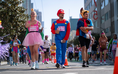 Image of: Scenes from Bay to Breakers 2024