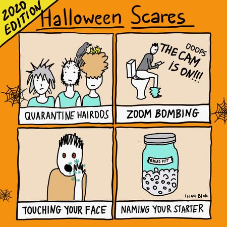 Image of: Chin Diapers and Endless Zooms — All the Things That Scared You in 2020