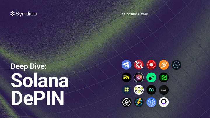 Deep Dive: Solana DePIN - October 2025