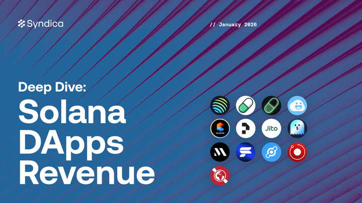 Deep Dive: Solana DApps Revenue - January 2026
