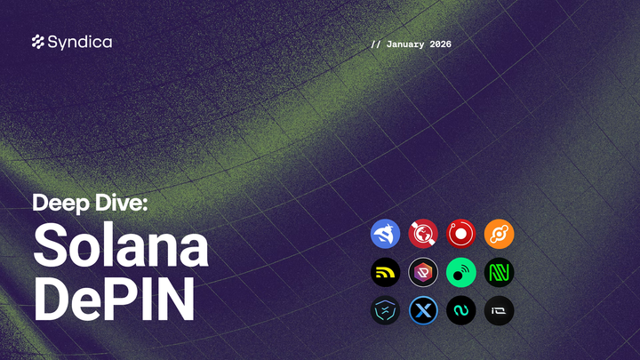 Deep Dive: Solana DePIN - January 2026