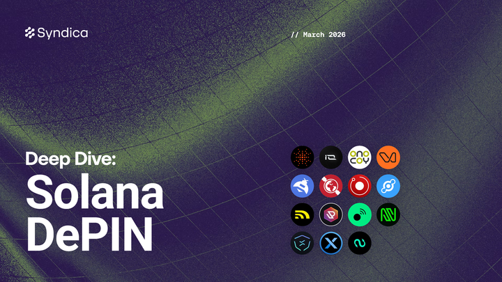 Deep Dive: Solana DePIN - March 2026