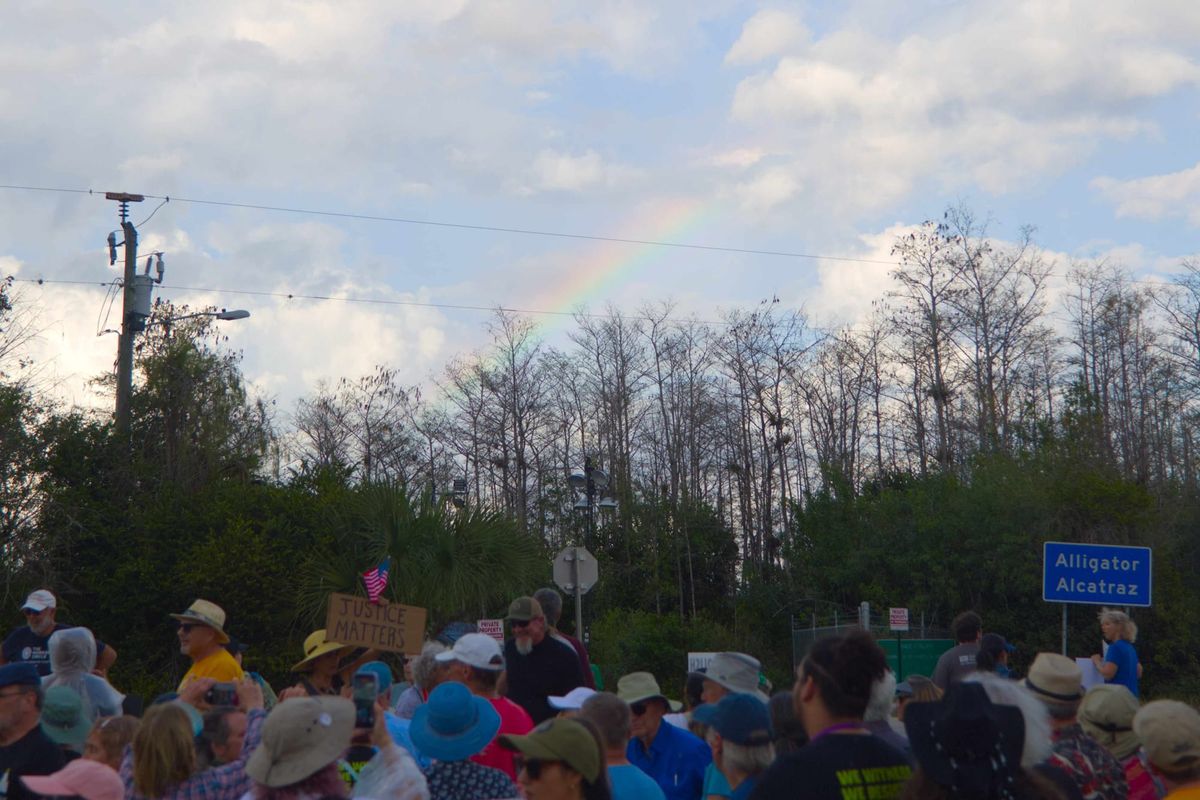 31st Sunday Prayer Vigil Across from Alligator Alcatraz*