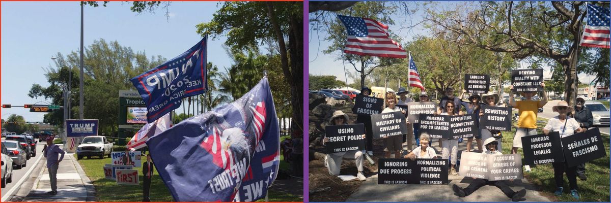 Two groups, one country and one fear