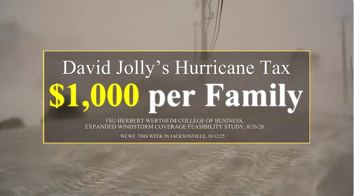 Fact Checking Byron Donalds' Claims about David Jolly's Hurricane Tax