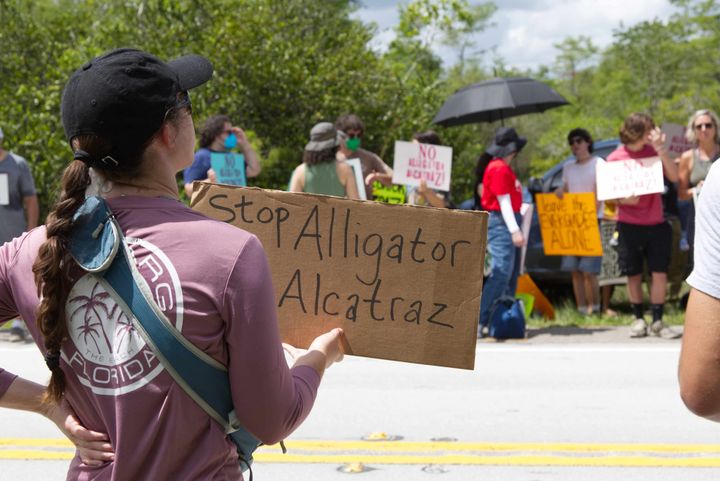 Special Coverage: Alligator Alcatraz Protest