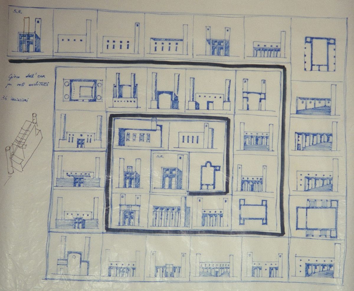 Gioco dell’oca per soli architetti …