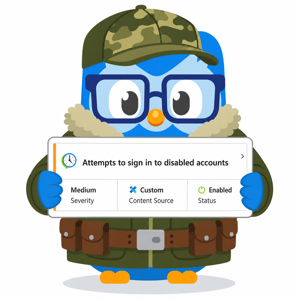 Fixing the "Attempts to Sign In to Disabled Accounts" Analytic Rule