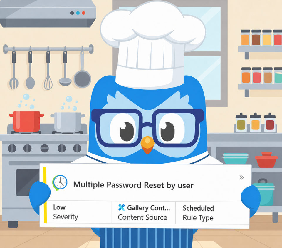 Fixing the "Multiple Password Reset by User" Analytic Rule