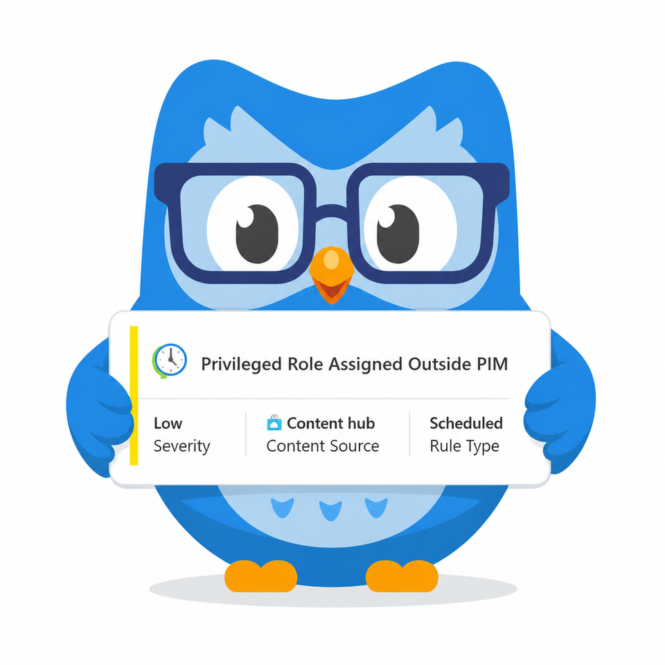 Fixing the "Privileged Role Assigned Outside PIM" Analytic Rule