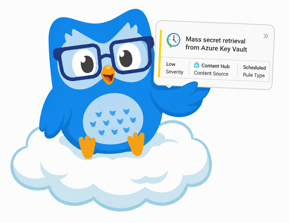 Fixing the "Mass Secret Retrieval from Azure Key Vault" Analytic Rule