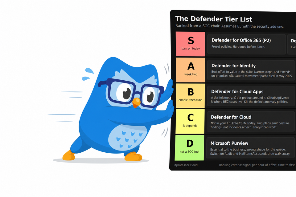 The Defender Tier List: What to Turn On First When You Own All of It