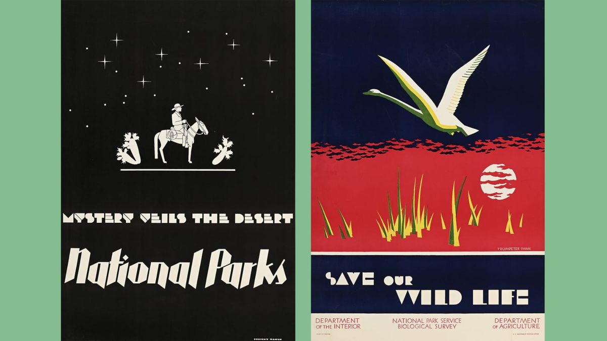 Dorothy Waugh’s 1930s National Park posters go on view amid NPS cuts