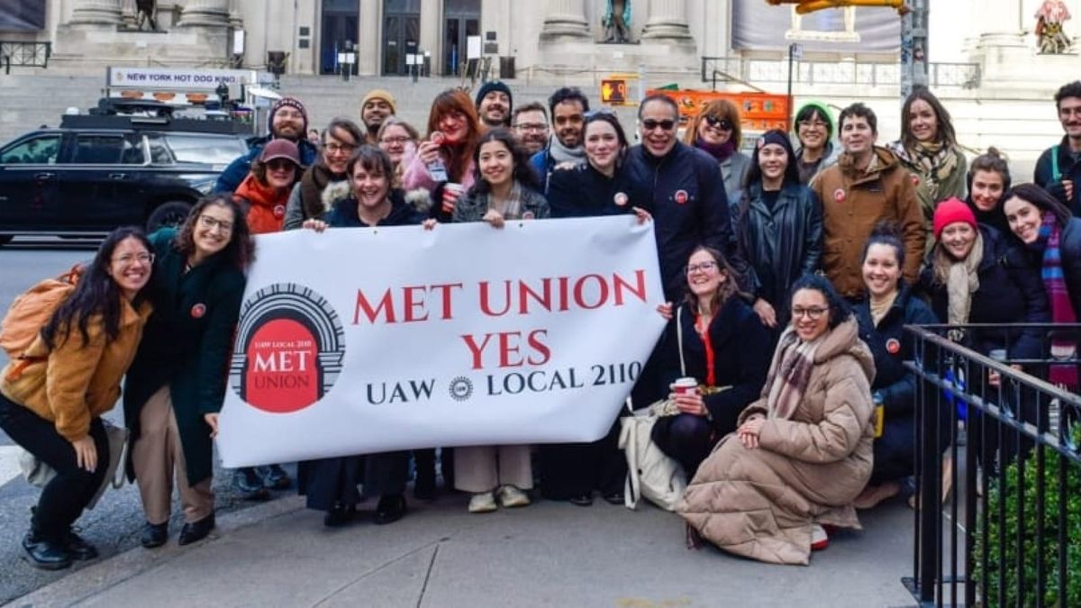 Met Museum workers vote to unionize in decisive NLRB election