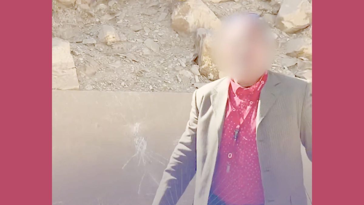 Egyptian tour guide who drew on pyramid arrested