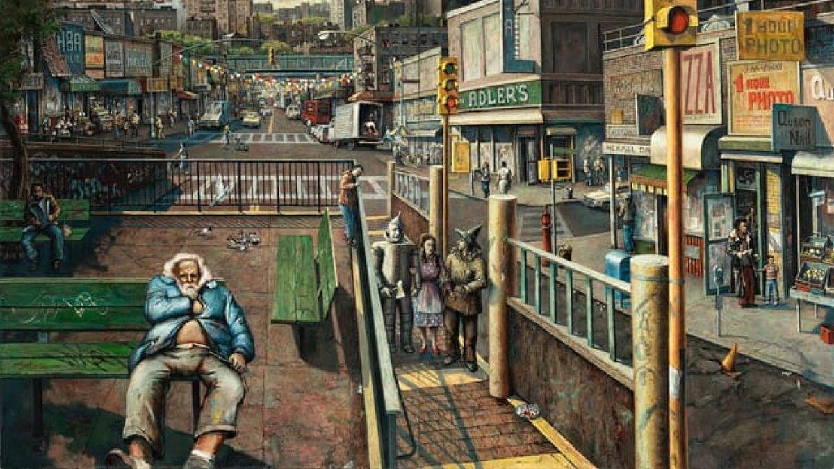 Bronx painter Daniel Hauben mounts large-scale show inside renovated historic church