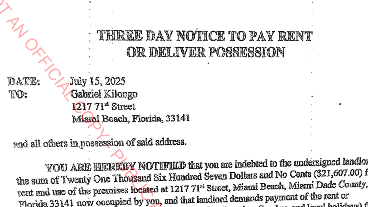 Court Documents: Jupiter Contemporary Legal Cases