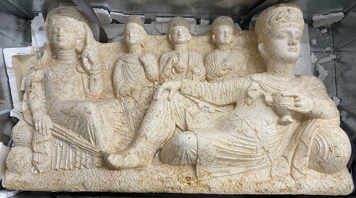 36 antiquities returned to Syria, including 13 seized from the Met