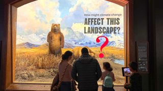 An interior view of the American Museum of Natural History