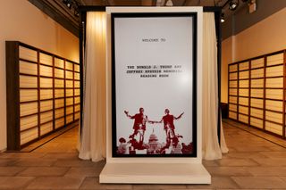 Reading room with printed copies of the Epstein files opens in New York