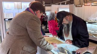 Books staged like art at the New York International Antiquarian Book Fair