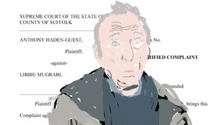 Anthony Haden-Guest accuses Libbie Mugrabi of keeping 97 cartoons in Hamptons home