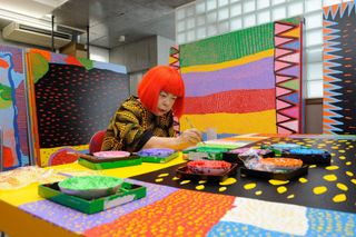 Yayoi Kusama, artist known for her obsessive use of polka dots, dies at 97