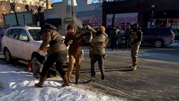 Alex Pretti, 37, was shot dead by federal authorities on Saturday.