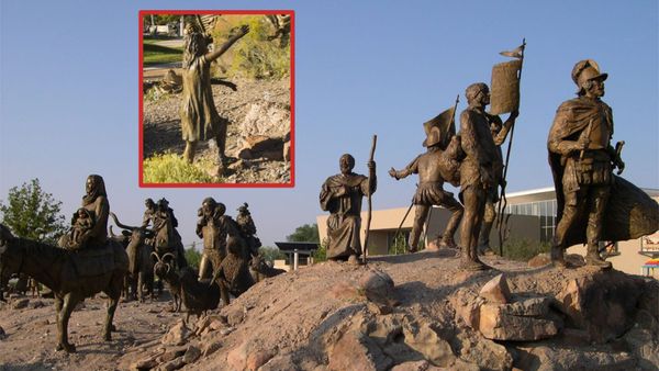 Statue stolen from controversial 'La Jornada' monument honoring Juan de Oñate