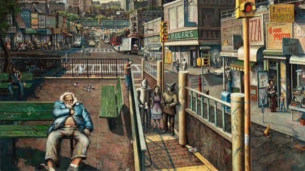 Bronx painter Daniel Hauben mounts large-scale show inside renovated historic church