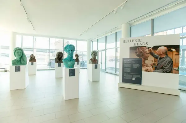 National Hellenic Museum denies damaging George Petrides sculptures