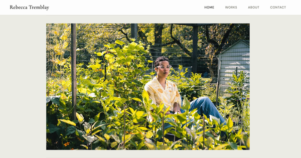 A website for a fictional painter is using Jordan Casteel’s paintings, she says
