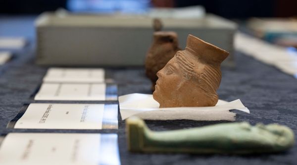 FBI returns 48 ancient artifacts to Egypt at Los Angeles ceremony