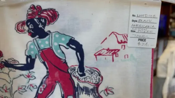 California history museum apologizes for selling racist towels tied to trustee’s wife