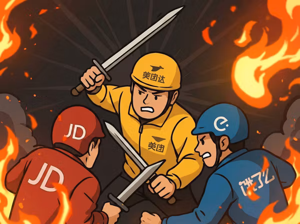 The ¥100 Billion Food Delivery War  Feature Image