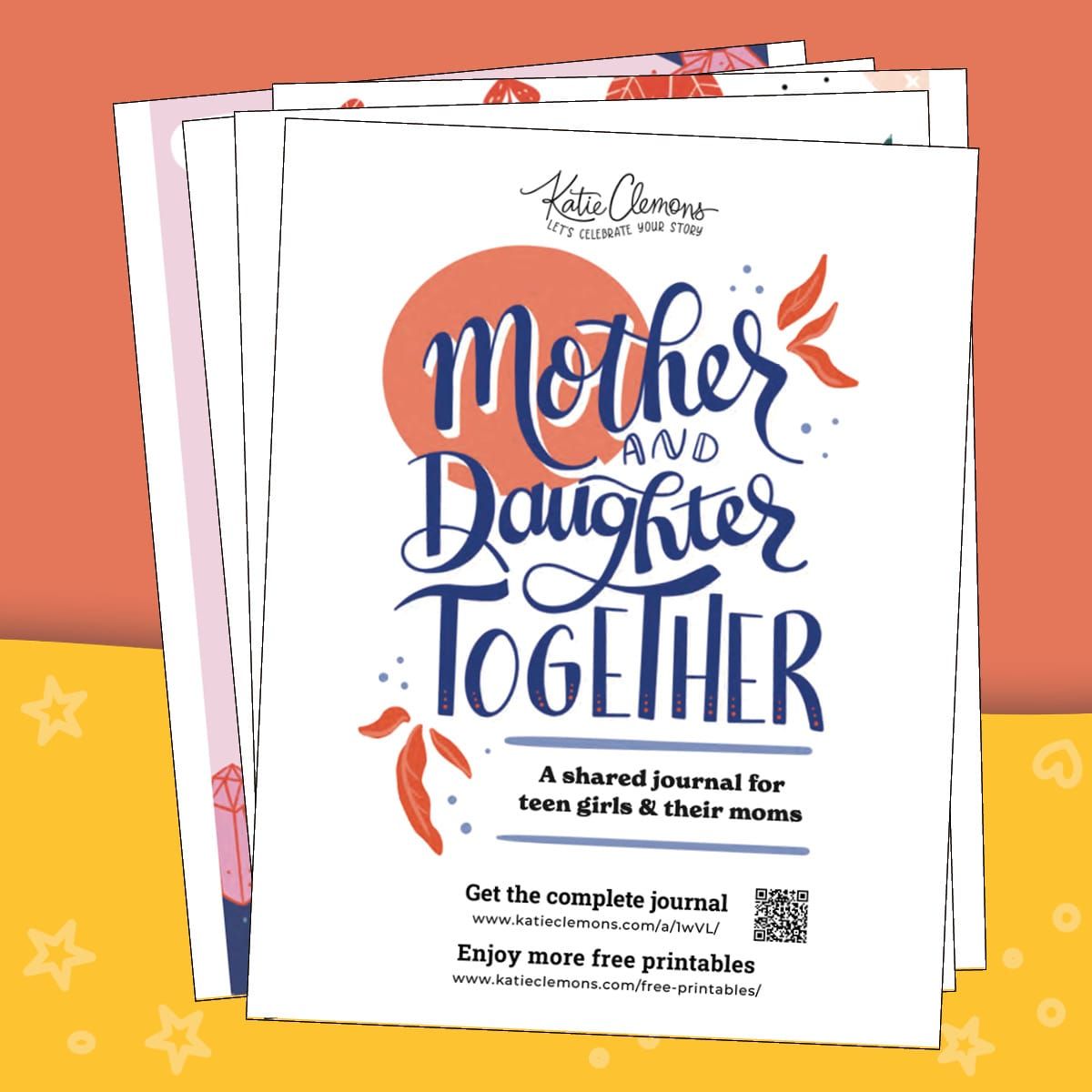 mother-daughter journaling with your teenager