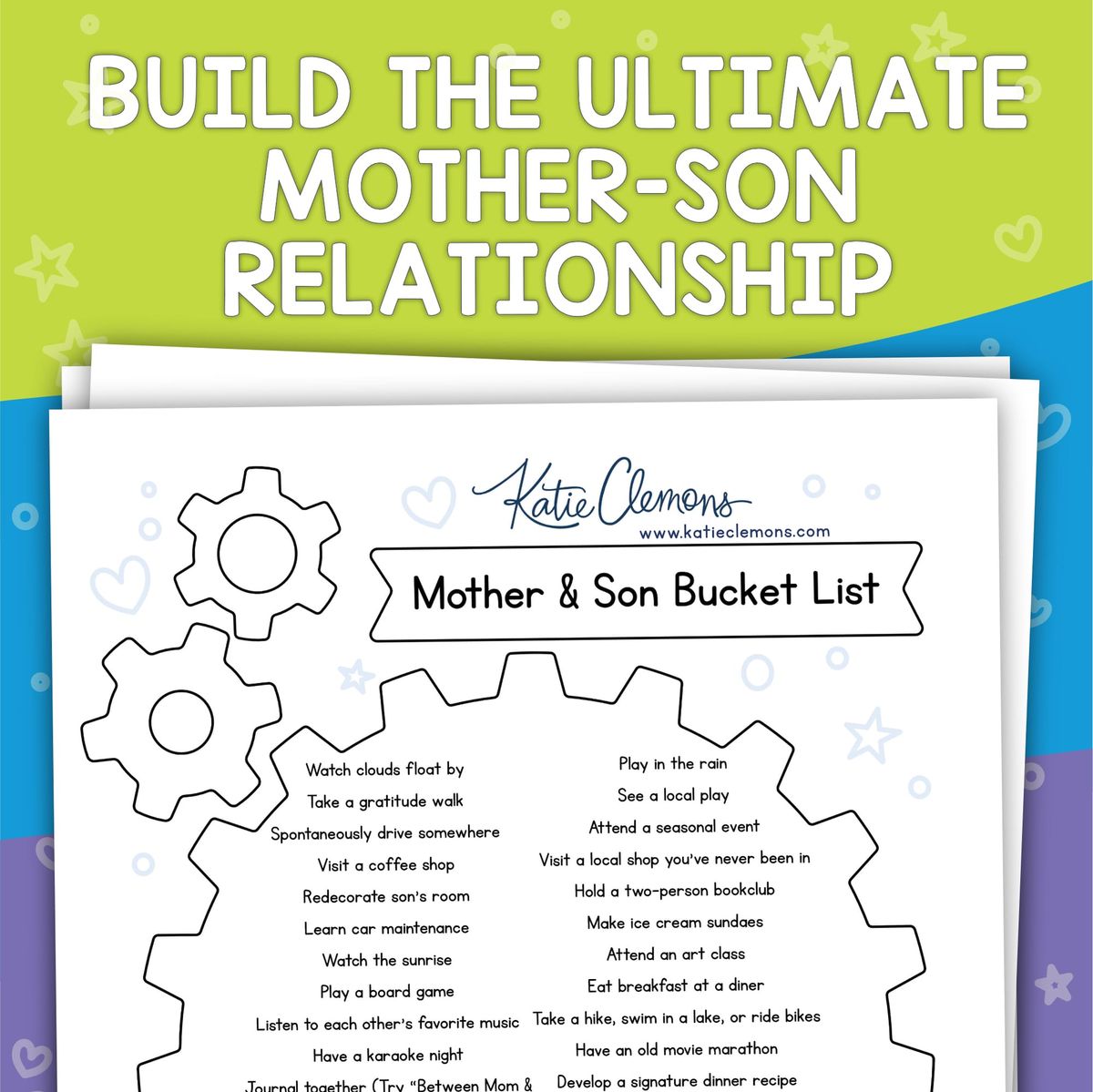 Mother Son Bucket List