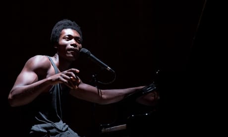 Stage presence: Benjamin Clemantine. Photograph Eleonore de Bonneval