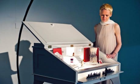 Desk Opera - Claudia MolitorSpitalfields Music Winter Festival 009. Photo credit- Tommy Ga-Ken Wan