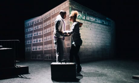 Adrian Richards and Alix Ross star in Advice for the Young at Heart. Photograph: Sarah London