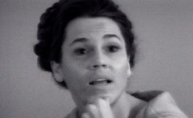 Jane Fonda in a still taken from Cherchez la femme exhibition at Space Studios