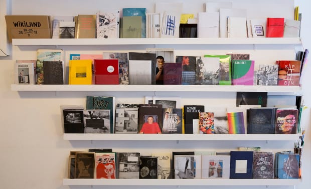Long shelf life: Ti Pi Tin in Stoke Newington has an abundant supply of zines. Photograph: Eleonore de Bonneval