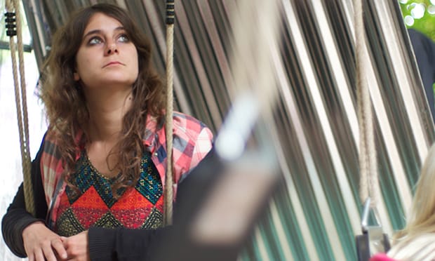 Audio slave: Nina Garthwaite. Photograph: In the Dark