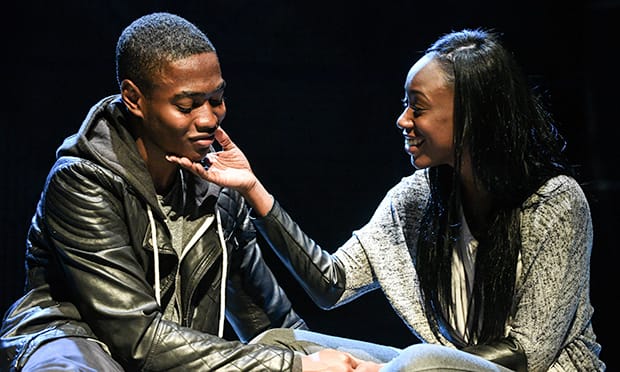Gamba Cole and Savannah Gordon Liburd in Antigone. Photograph: Robert Day