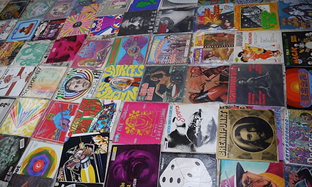 Dr Lakra's collection of album covers