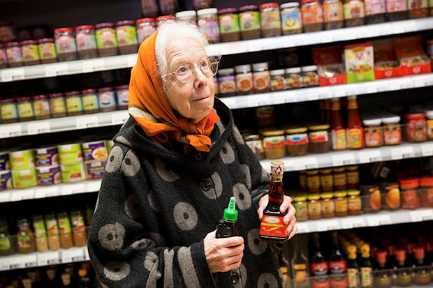 Gillian Riley, on a mission to make Vietnamese food. Photograph: Eleonore de Bonneval