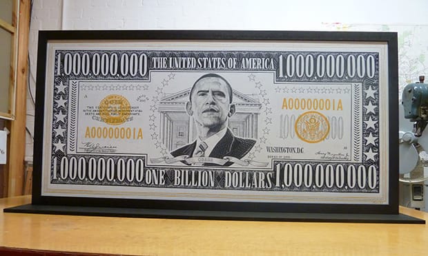 The first billion-dollar bill
