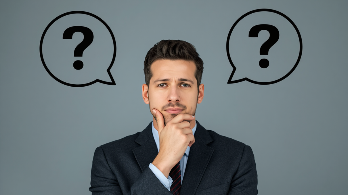 man looking overwhelmed while wondering if his ADHD symptoms can be mistaken for anxiety in adults.