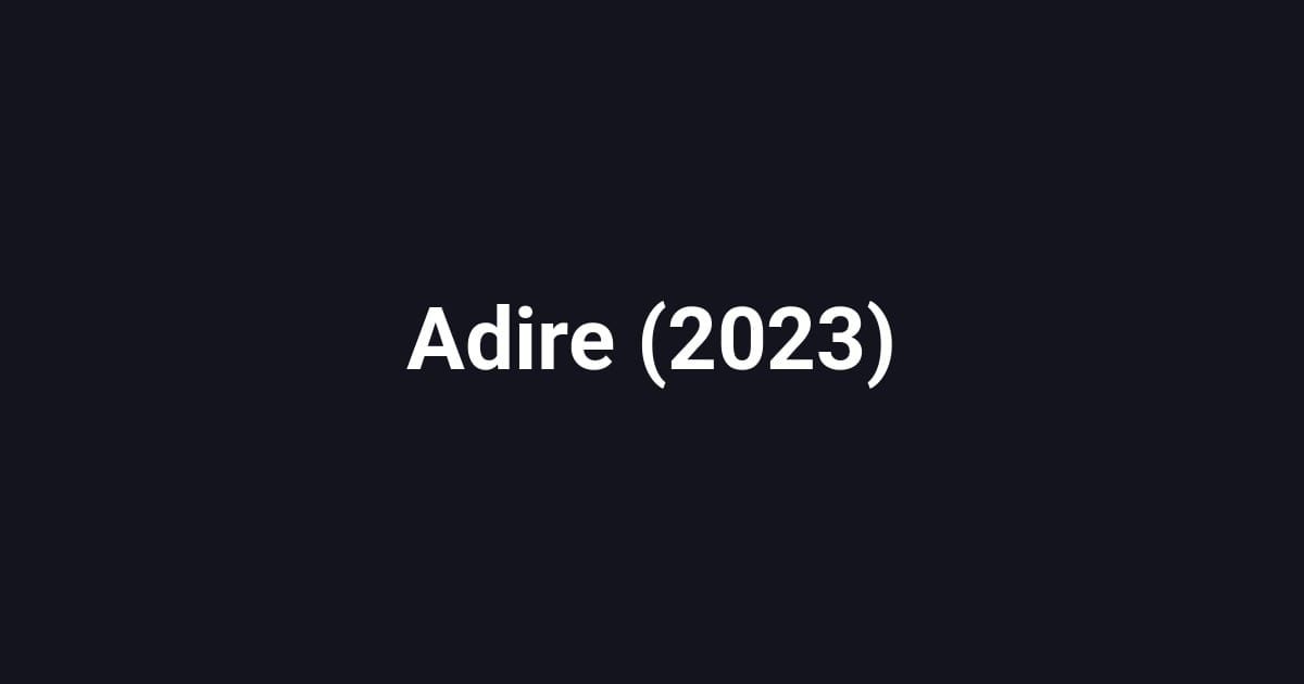 Adire (2023)