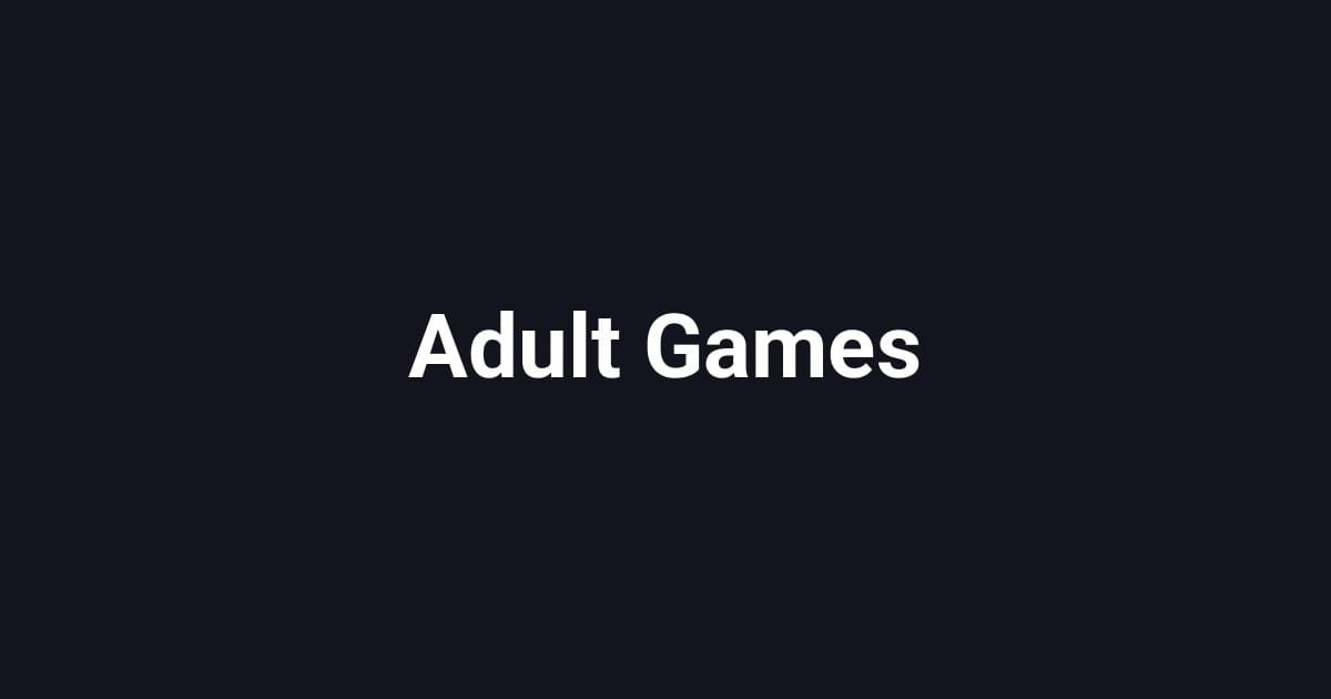 Adult Games